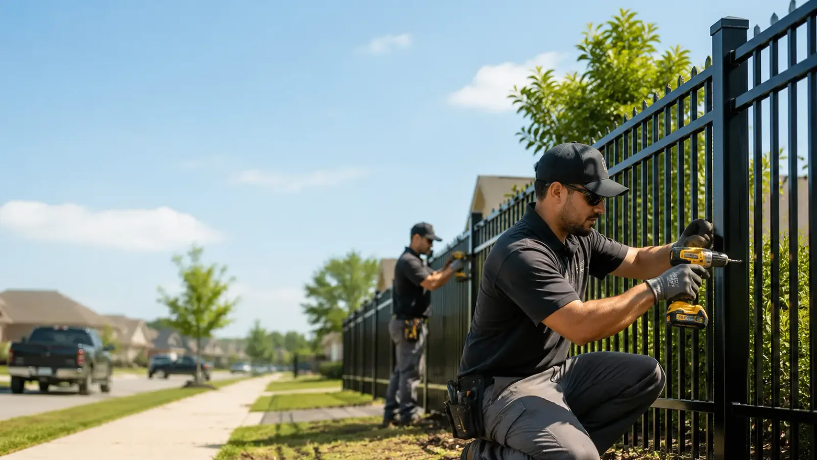 Metal Fence Installation in Gratiot, OH